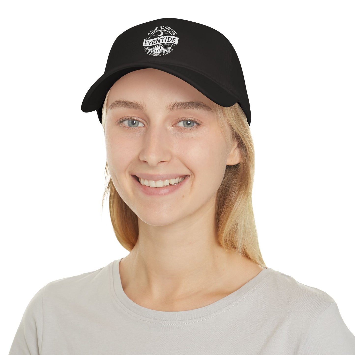 David Harrison & The Eventide Band | Official Logo | Low Profile Baseball Cap | Black