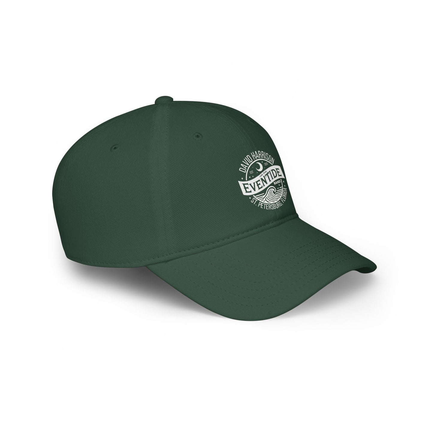 David Harrison & The Eventide Band | Official Logo | Low Profile Baseball Cap | Dark Green