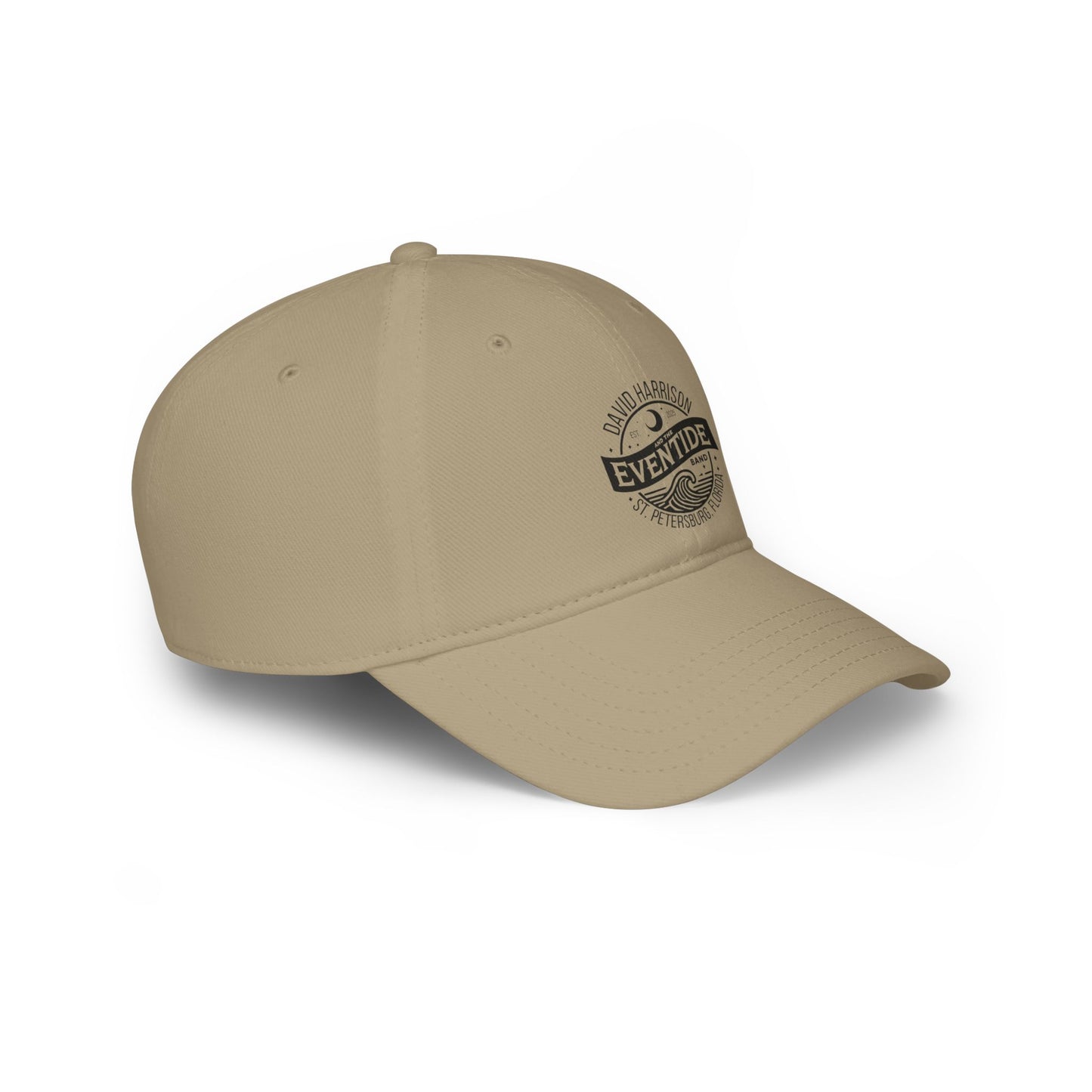 David Harrison & The Eventide Band | Official Logo | Low Profile Baseball Cap | Khaki