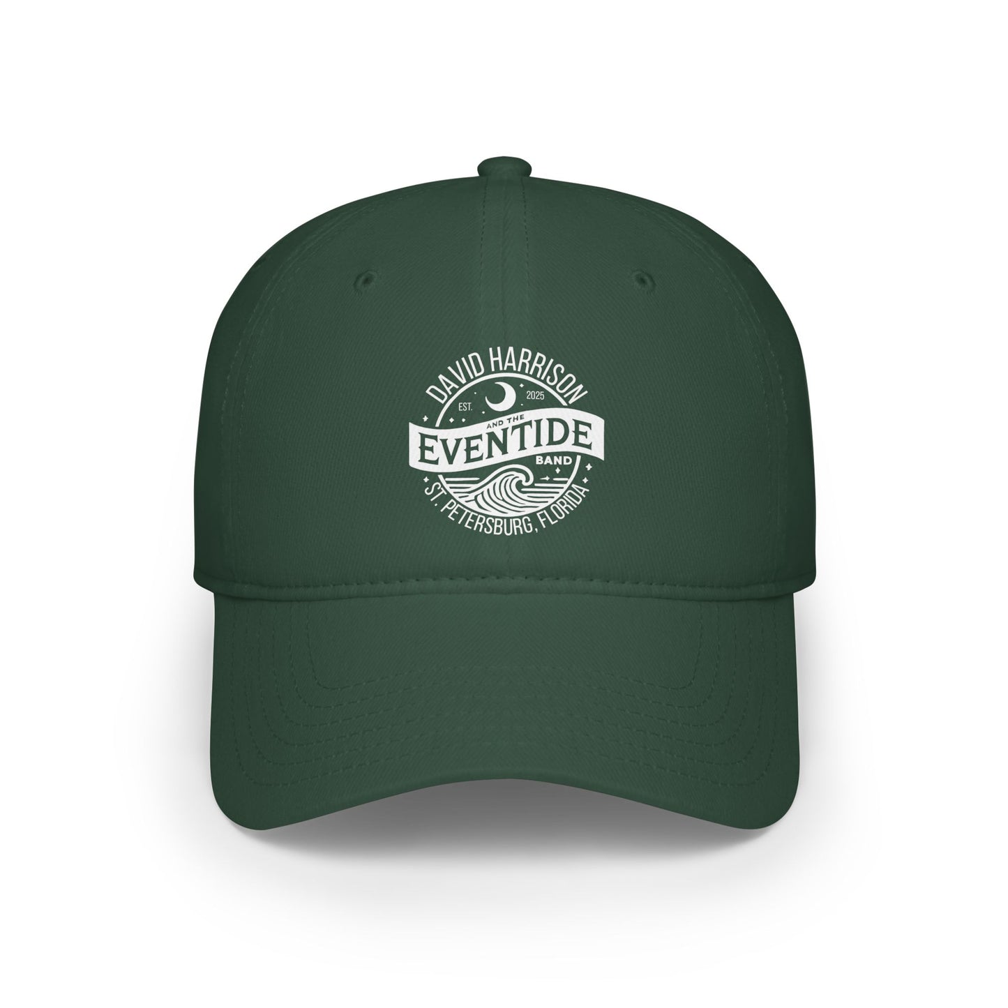 David Harrison & The Eventide Band | Official Logo | Low Profile Baseball Cap | Dark Green