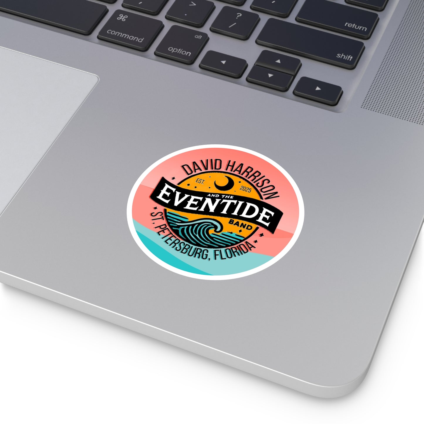 David Harrison & The Eventide Band | Official Logo | Stickers | Limited Edition Color!
