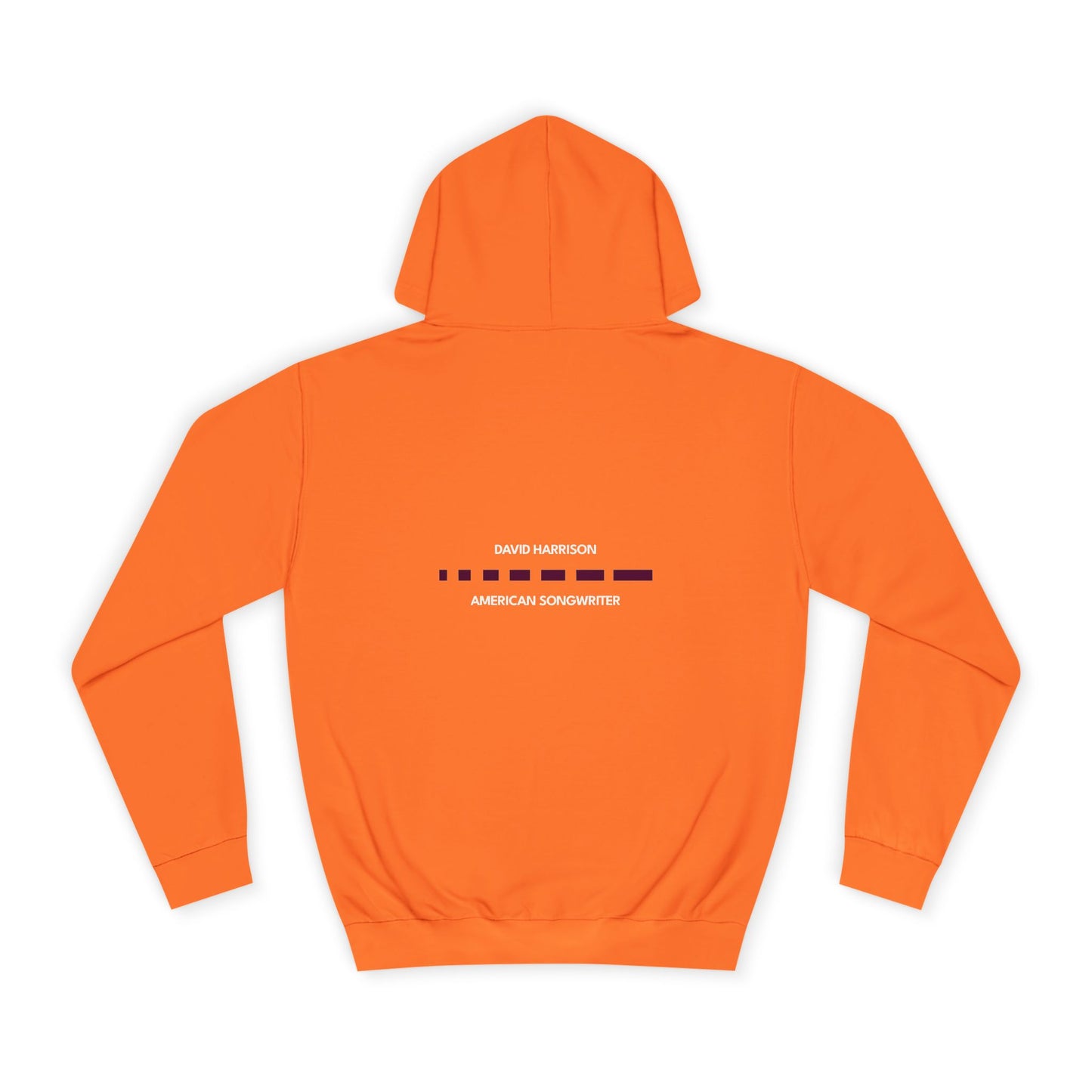 David Harrison American Songwriter - Unisex College Hoodie