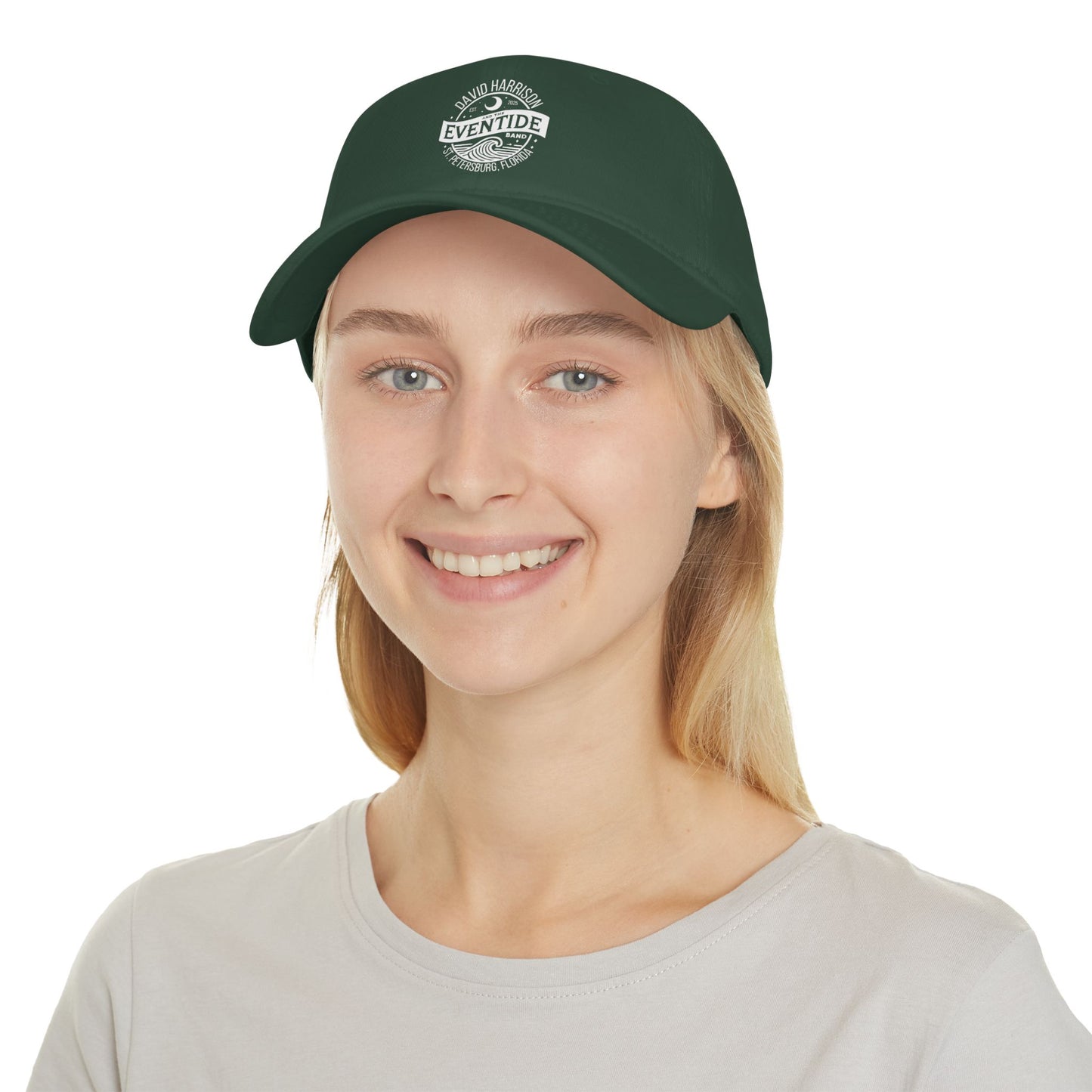 David Harrison & The Eventide Band | Official Logo | Low Profile Baseball Cap | Dark Green