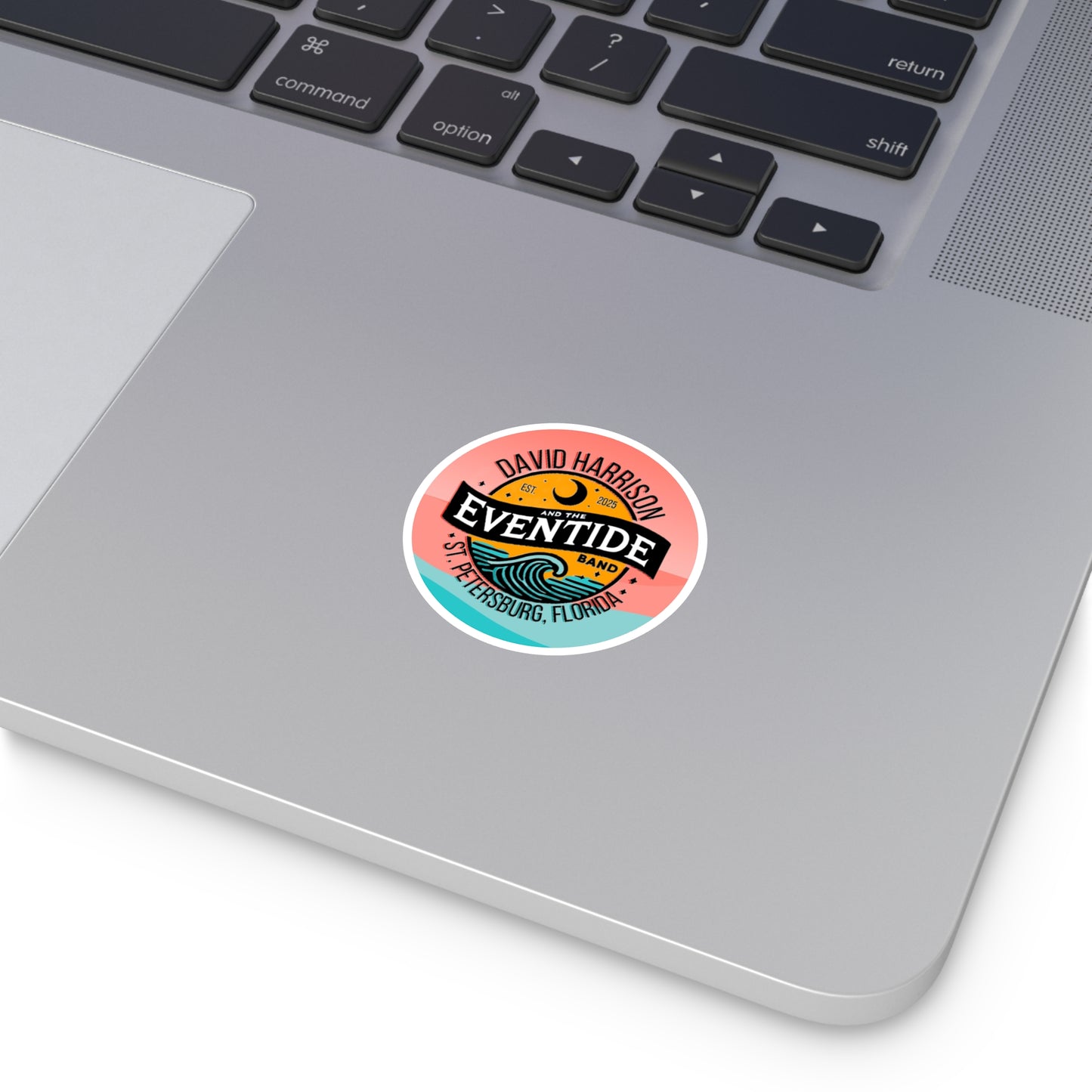 David Harrison & The Eventide Band | Official Logo | Stickers | Limited Edition Color!