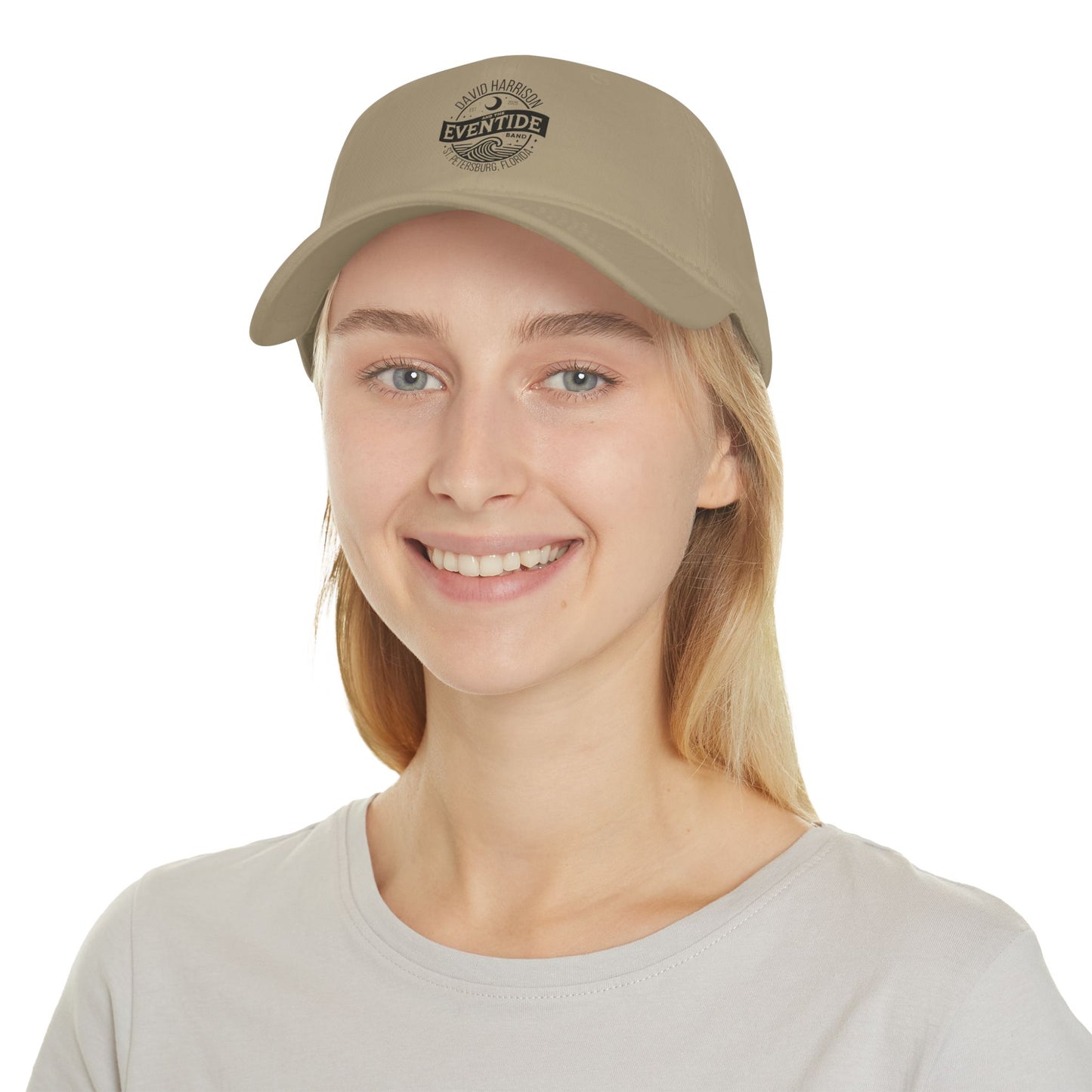 David Harrison & The Eventide Band | Official Logo | Low Profile Baseball Cap | Khaki