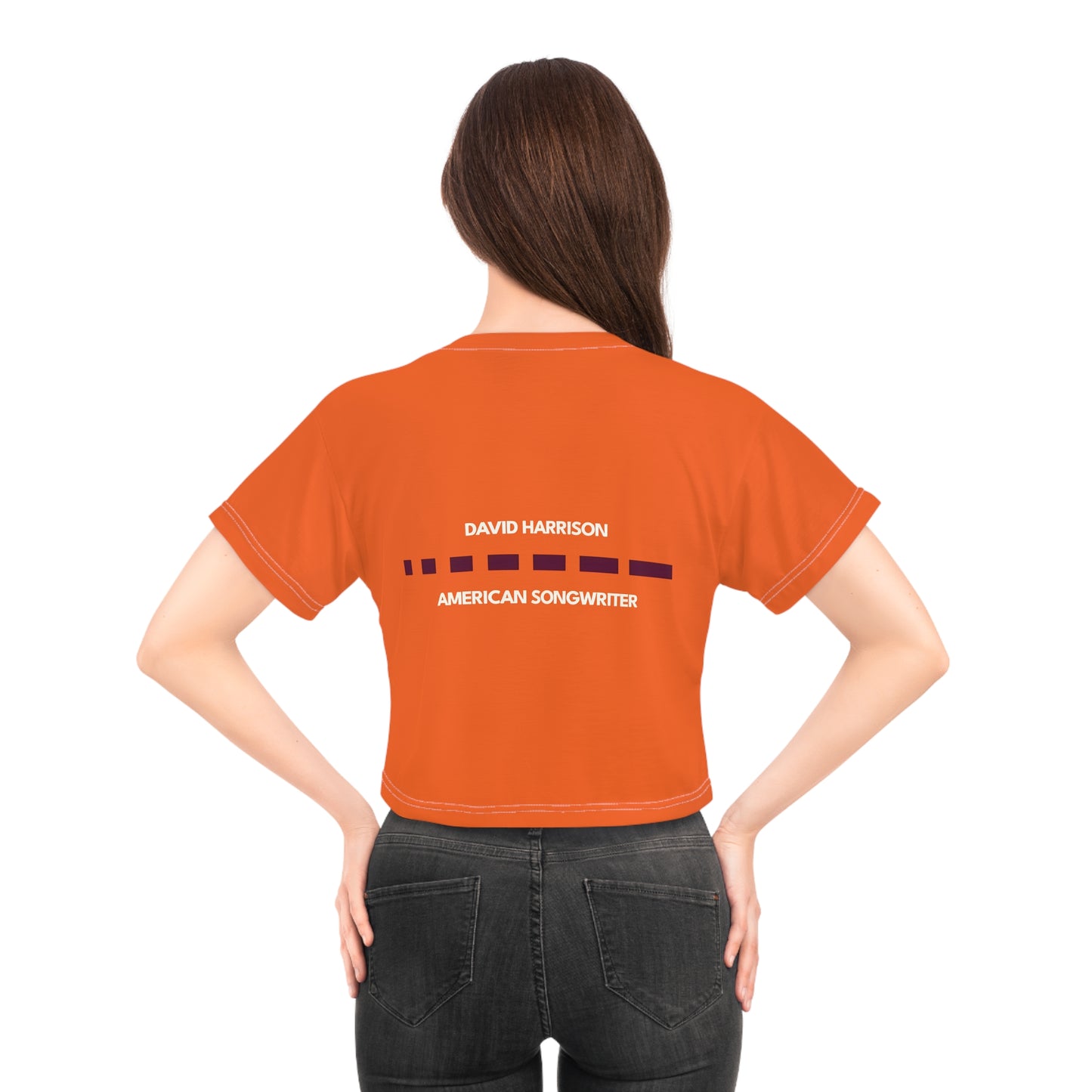 David Harrison American Songwriter - Crop Tee
