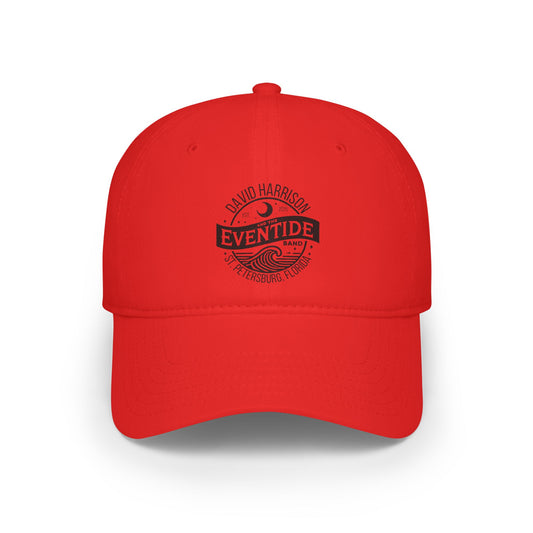 David Harrison & The Eventide Band | Official Logo | Low Profile Baseball Cap | Red