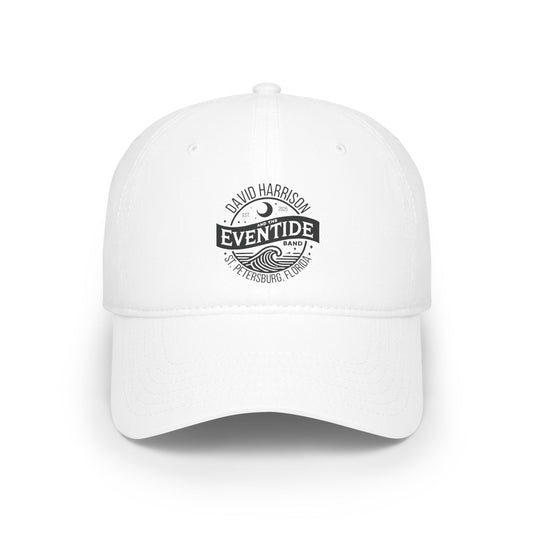 David Harrison & The Eventide Band | Official Logo | Low Profile Baseball Cap | White