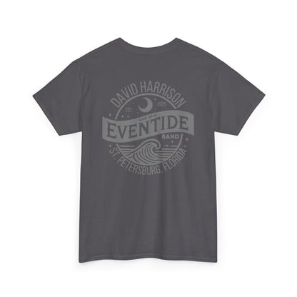 David Harrison & The Eventide Band | Official Logo | T-Shirt | Charcoal with Grey Back Print