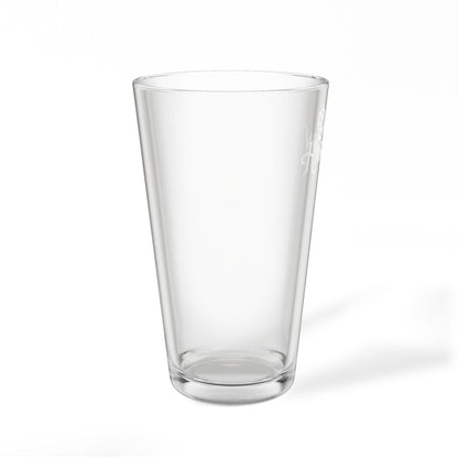 Engraved 16oz Pint Glass