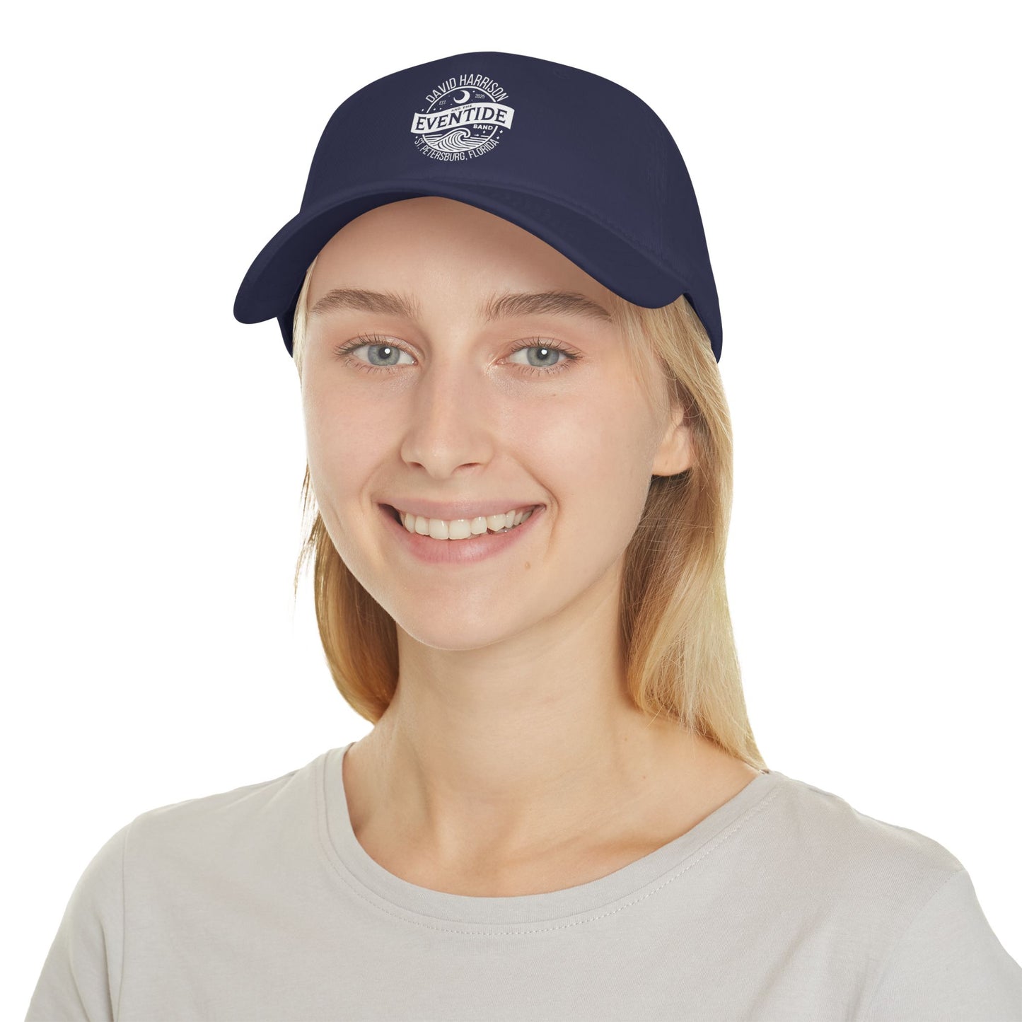 David Harrison & The Eventide Band | Official Logo | Low Profile Baseball Cap | Dark Navy