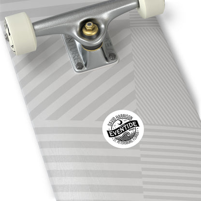 David Harrison & The Eventide Band  |Official Logo | Stickers | Black & White