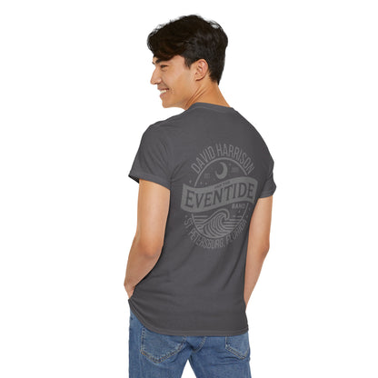 David Harrison & The Eventide Band | Official Logo | T-Shirt | Charcoal with Grey Back Print